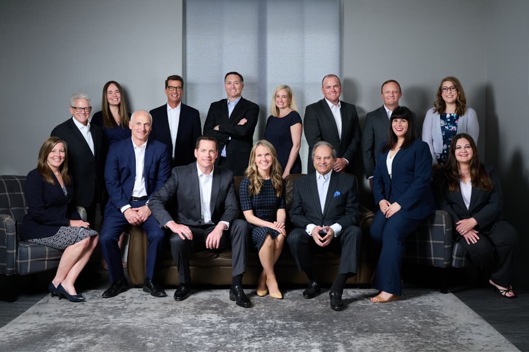 Corporate team group photography