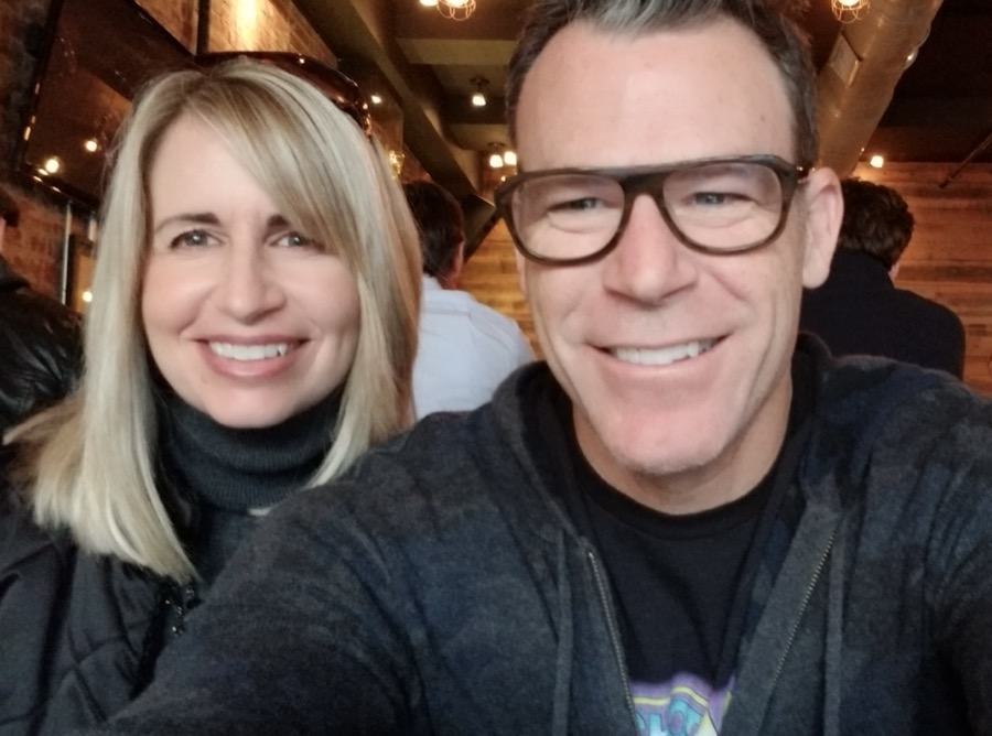 Kim Dalton and Peter Hurley