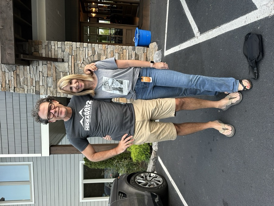 Kim Dalton with Peter Hurley at a Headshot Crew workshop in Tennessee